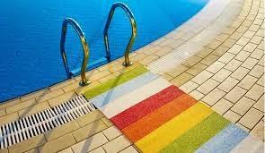 alfombra de colores para el verano