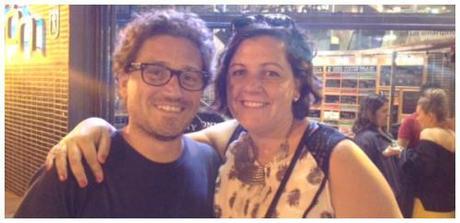 Guillermo y Marga en el Mercado de San Antón