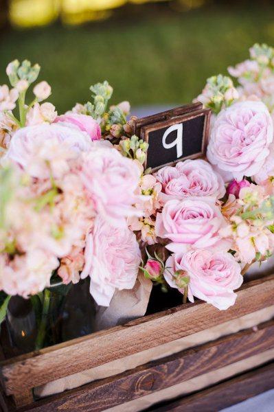 Centros con Cajas de Madera