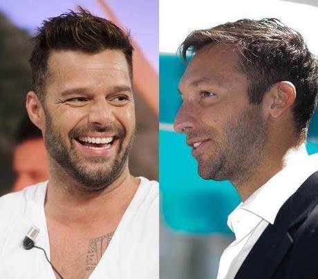 Ricky Martin e Ian Thorpe