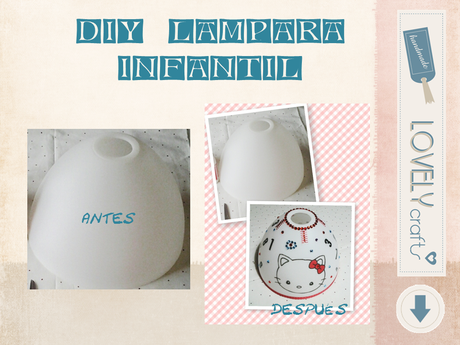 DIY- LAMPARA INFANTIL