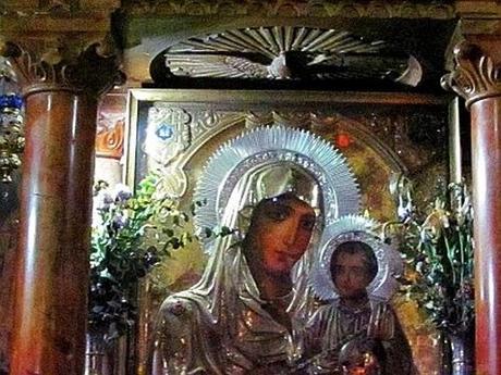 Íconos de la Virgen María. Israel
