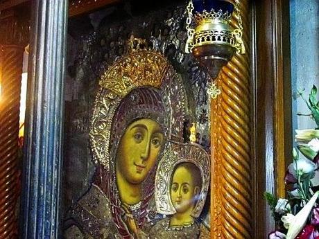 Íconos de la Virgen María. Israel
