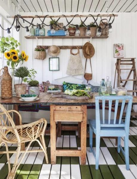 Comedores Rusticos  /  Rustic  Dining Rooms