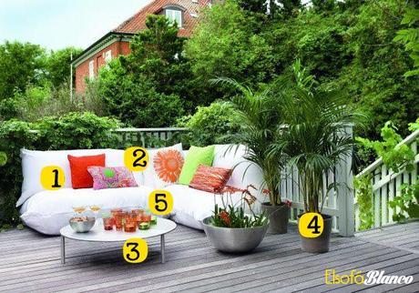 5 imprescindibles para disfrutar de mi terraza.