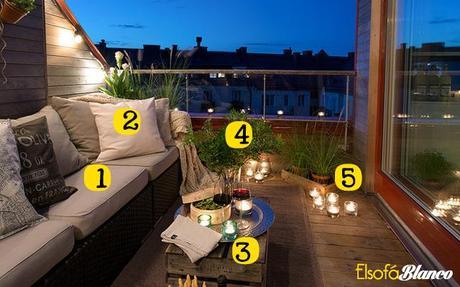 5 imprescindibles para disfrutar de mi terraza.