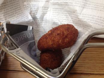 croquetas cabrales y nueces