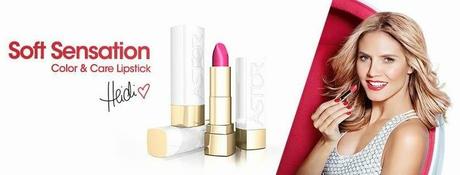 El nuevo “Soft Sensation Color & Care” de ASTOR – el labial perfecto para este verano