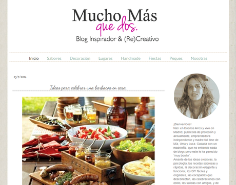 Diseño de Blogs en Blogger - Julio 2014 -