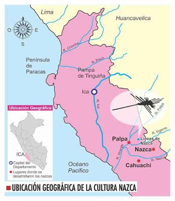 mapa ubicacion cultura nazca