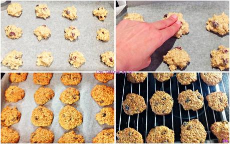 GALLETAS DE AVENA, AVELLANAS Y ARÁNDANOS