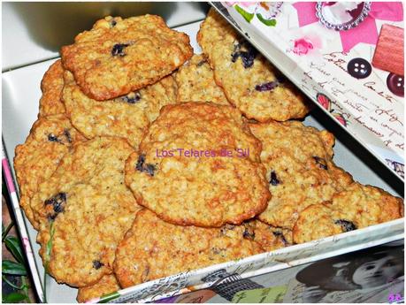 GALLETAS DE AVENA, AVELLANAS Y ARÁNDANOS