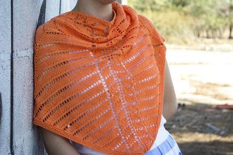 The First Few Fallen Leaves Shawl The First Few Fallen Leaves Shawl