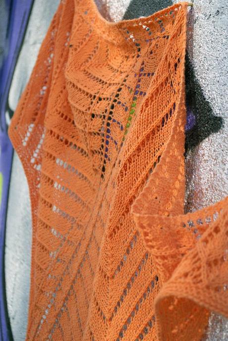 The First Few Fallen Leaves Shawl The First Few Fallen Leaves Shawl