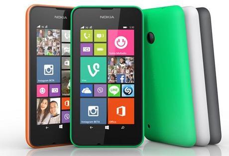 Lumia 530 Group feat Nokia Lumia 530, el nuevo smartphone de Microsoft