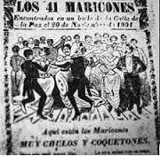 El escándalo que convirtió en homofóbico el número 41 en México