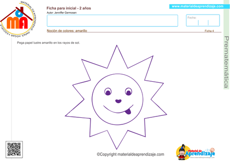 04 prematematica 2 años - color amarillo 2