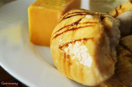 Pizza de pollo con salsa barbacoa