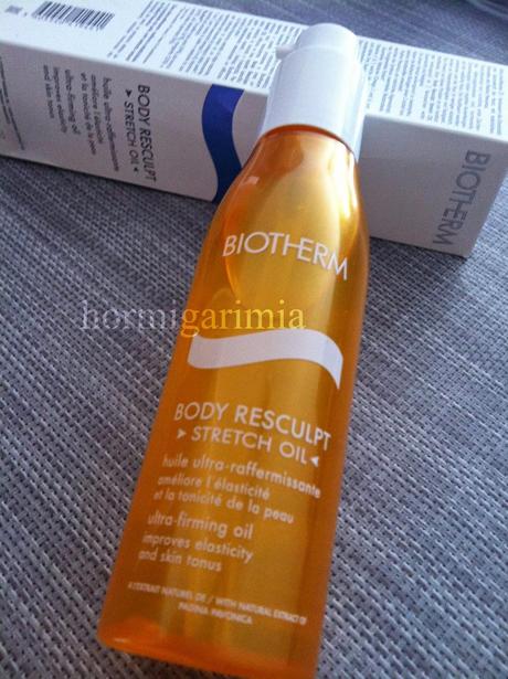 BODY RESCULPT STRETCH OIL DE BIOTHERM.