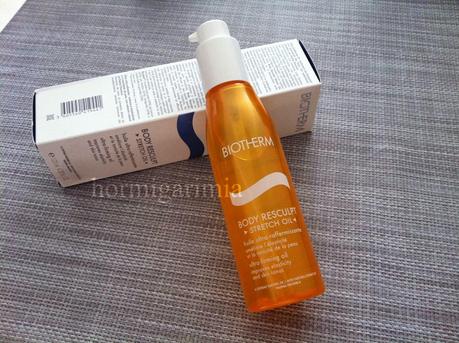 BODY RESCULPT STRETCH OIL DE BIOTHERM.