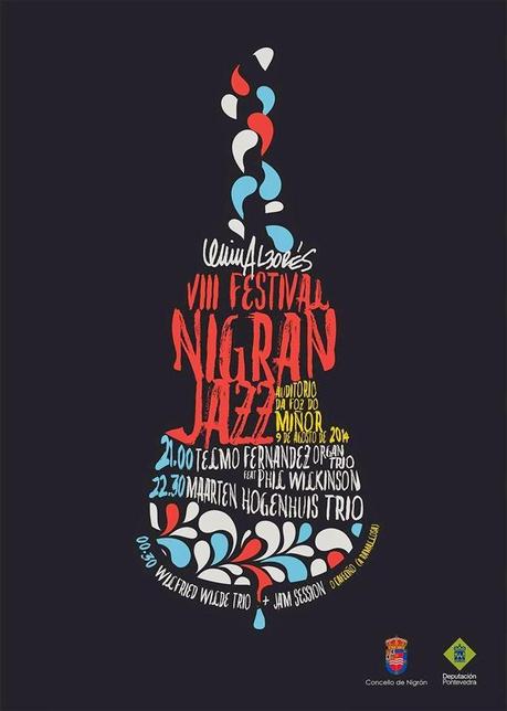 Cartel del VIII Festival Nigranjazz, el próximo 9 de Agos...