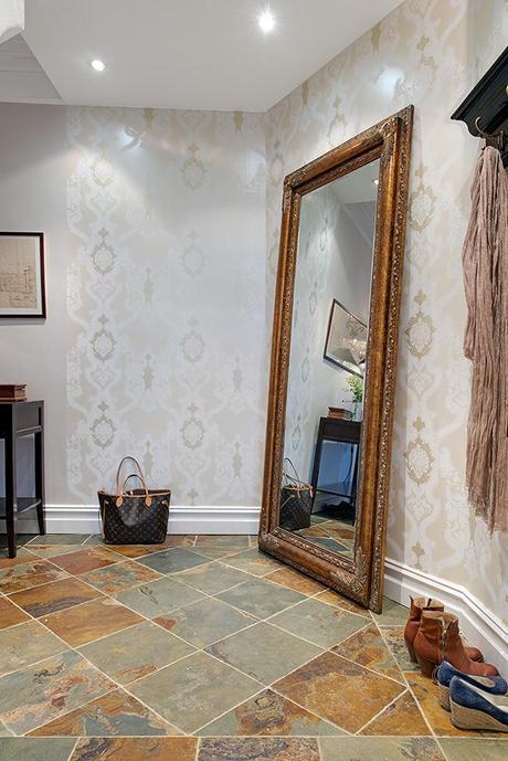 Un paso por la elegancia nordica. Un piso de decoracion elegante