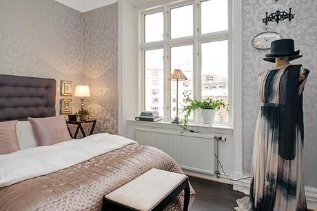 Un paso por la elegancia nordica. Un piso de decoracion elegante