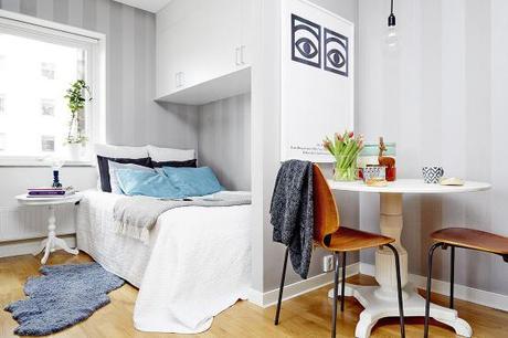 salón cocina comedor diáfano pisos pequeños diáfanos pisos de 40 metros estilo nordico mini pisos distribución diáfana pisos pequeños decoración pisos pequeños nórdicos decoración en gris nórdica blog decoración nórdica escandinva balcón cerrado salón 