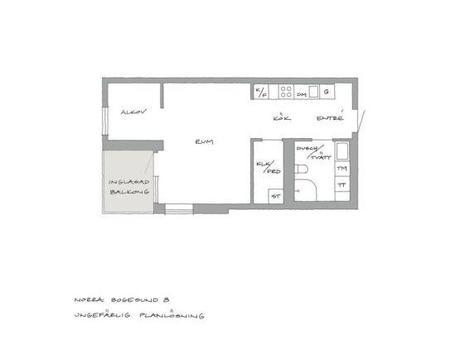 salón cocina comedor diáfano pisos pequeños diáfanos pisos de 40 metros estilo nordico mini pisos distribución diáfana pisos pequeños decoración pisos pequeños nórdicos decoración en gris nórdica blog decoración nórdica escandinva balcón cerrado salón 
