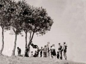 Verano en ka Casa de Campo, en 1955, Madrid 