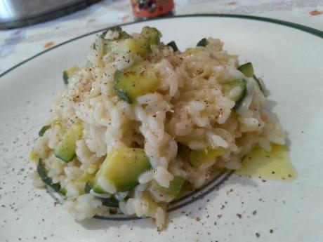 Risotto calabacines y queso scamorza – Risotto zucchine e scamorza risottozucchinescamorza7