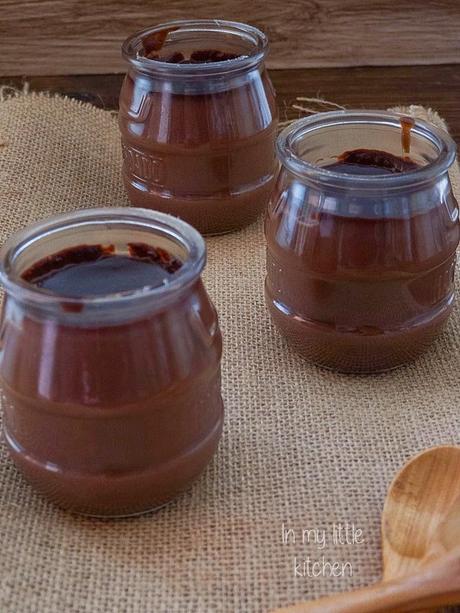 Natillas de chocolate