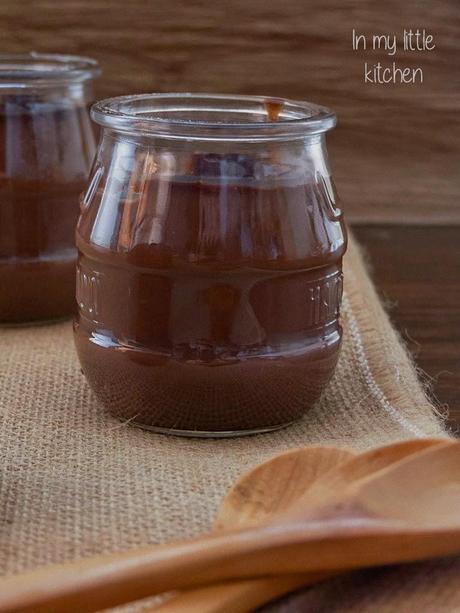 Natillas de chocolate