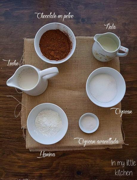 Natillas de chocolate