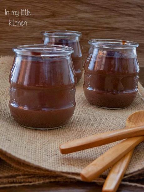Natillas de chocolate