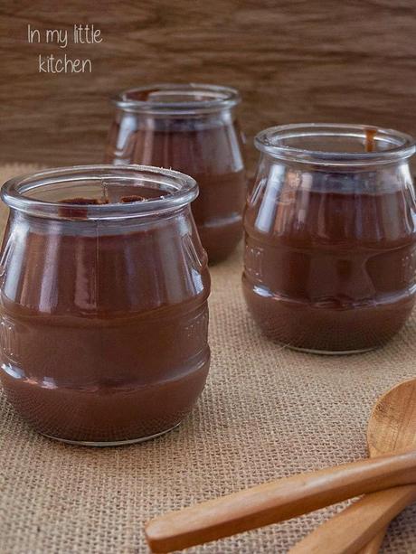 Natillas de chocolate
