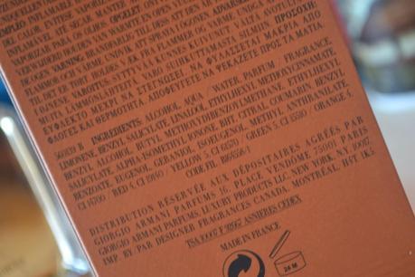 Eau d'Arômes by Armani Eau d'Arômes by Armani