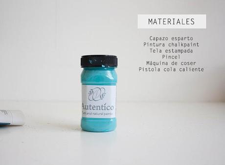 capazo esparto materiales