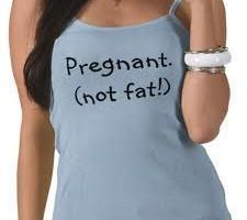 embarazada no gorda