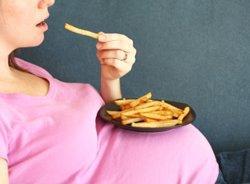 la mala alimentación durante el embarazo