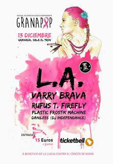 Granapop Festival 2014: L.A., Varry Brava, Rufus T. Firefly, Plastic Frostik Machine...