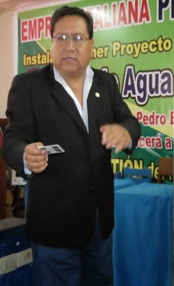MARCIAL PALOMINO “NO LE GUSTA PAGAR”, sería el slogan del singular candidato de APP a la presidencia del GORE LIMA