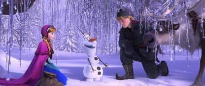 Frozen, Anna, Kristoff y Olaf