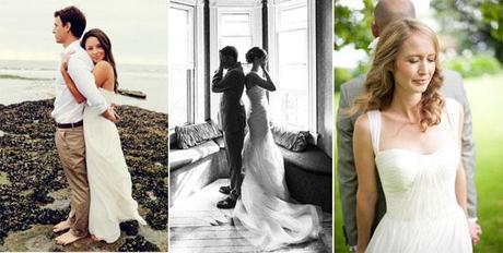 First look,los novios se ven antes de la boda