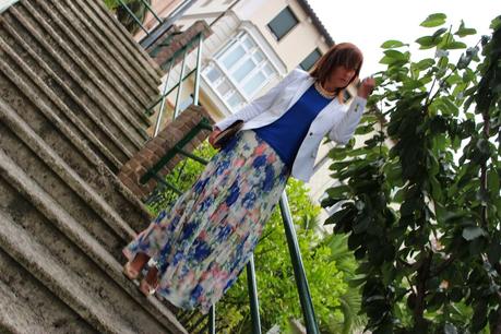 MIS LOOKS - FALDA LARGA ESTAMPADA TERIA YABAR