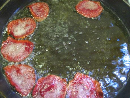 LASAÑA DE CALABACIN CON REMOLACHA