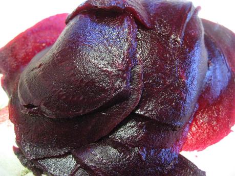 LASAÑA DE CALABACIN CON REMOLACHA