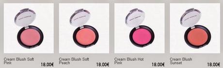 Los coloretes en crema “Watercolour Crème-Rouge Blusher” de DANIEL SANDLER en LUSSTRA