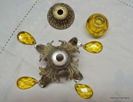 Finde frugal con campana de malla.