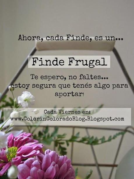 Finde frugal .....decorando una caja de la verduleria